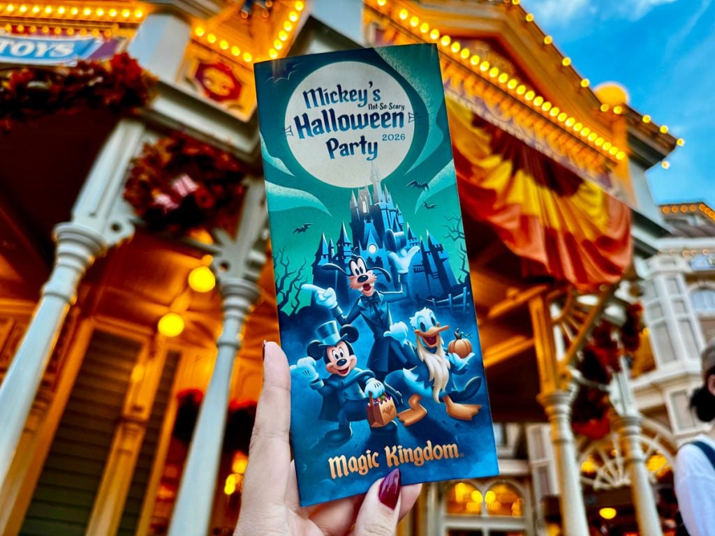 FIRST LOOK: 2026 Mickey’s Not-So-Scary Halloween Party Map