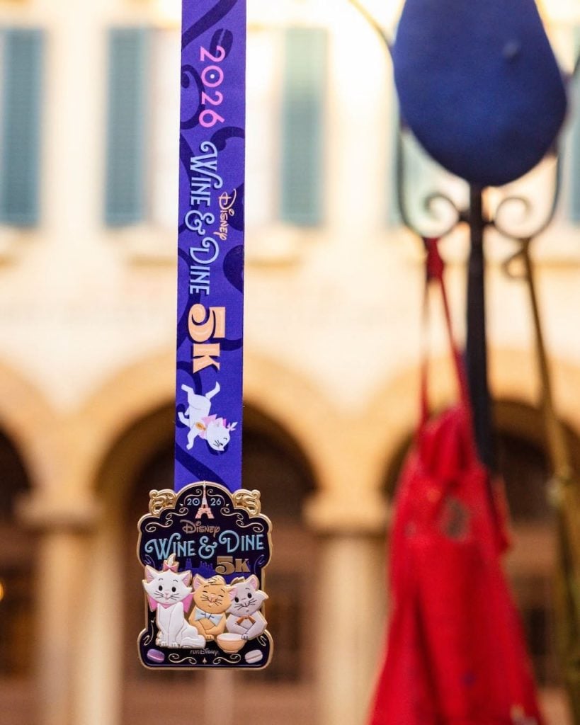 FIRST LOOK: 2026 runDisney Wine & Dine Race Medals 2026 wdw wine dine half marathon medals - 6