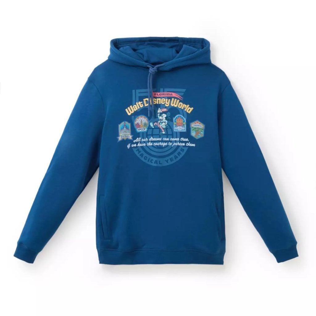 55th Walt Disney World Anniversary Merch Preview Front Large | WDWINFO.COM A Closer Look: New Walt Disney World 55th Anniversary Hoodie 55th Walt Disney World Anniversary Merch Preview Front Large