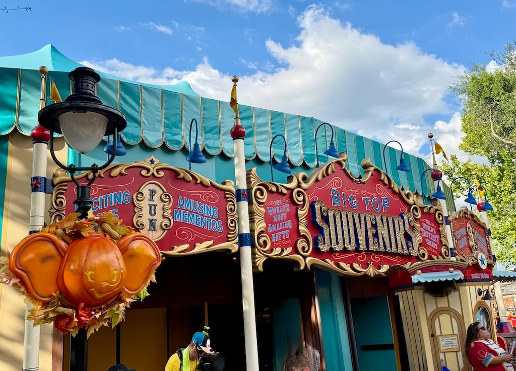 Magic Kingdom's Big Top Souvenirs Is OPEN And Better Than Ever