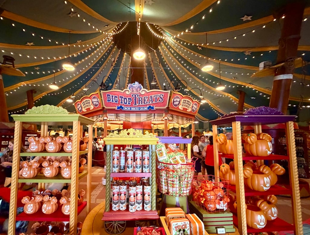 Bigtop 16 | WDWINFO.COM Magic Kingdom’s Big Top Souvenirs Is Open And Better Than Ever Bigtop 16
