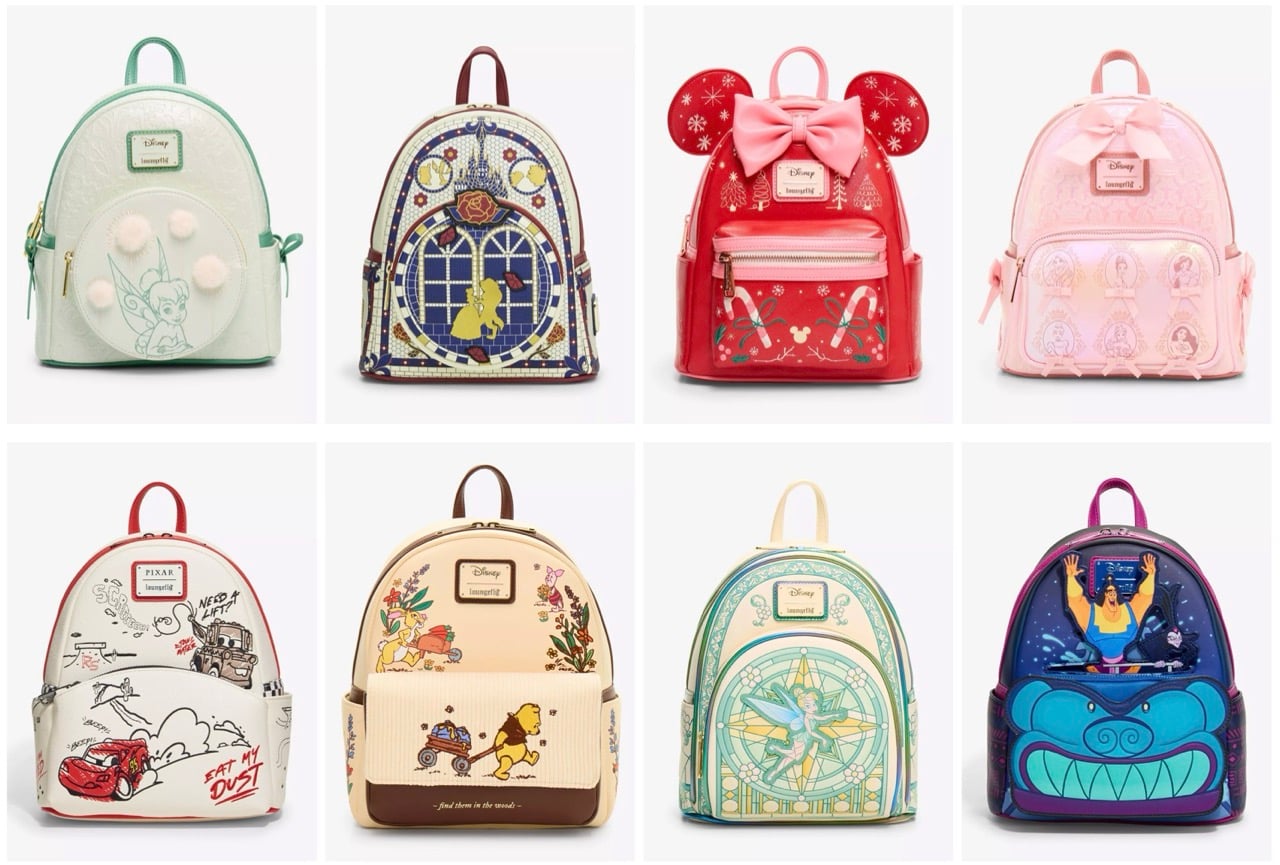 New Exclusive Disney Loungefly Styles Hit BoxLunch