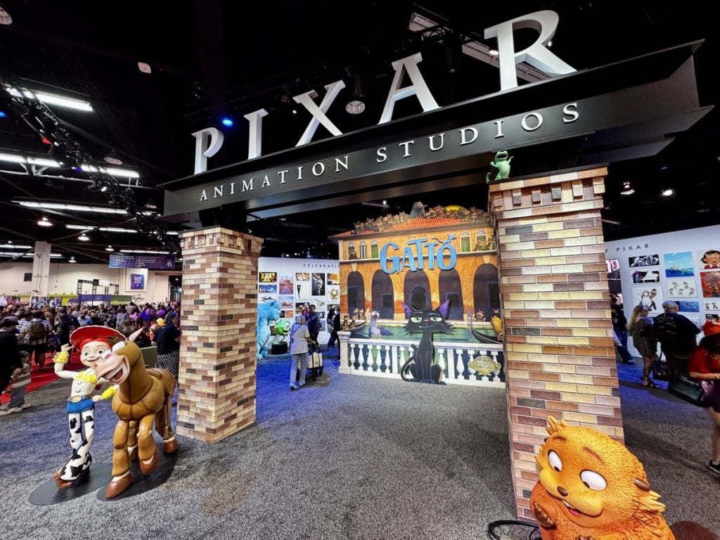 D23 2026 convention show floor pixar_chloe | WDWINFO.COM I Had Fun at D23, But Something BIG Was Missing D23 2026 convention show floor pixar_chloe