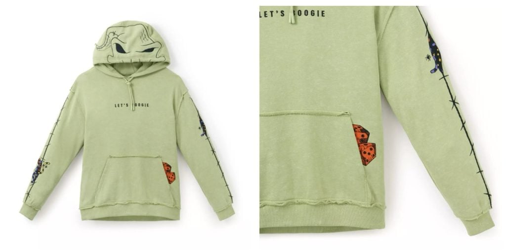 Disney Merch Oogie Hoodie Large | WDWINFO.COM New Disney Merch: ‘The Nightmare Before Christmas’ & More! Disney Merch Oogie Hoodie Large