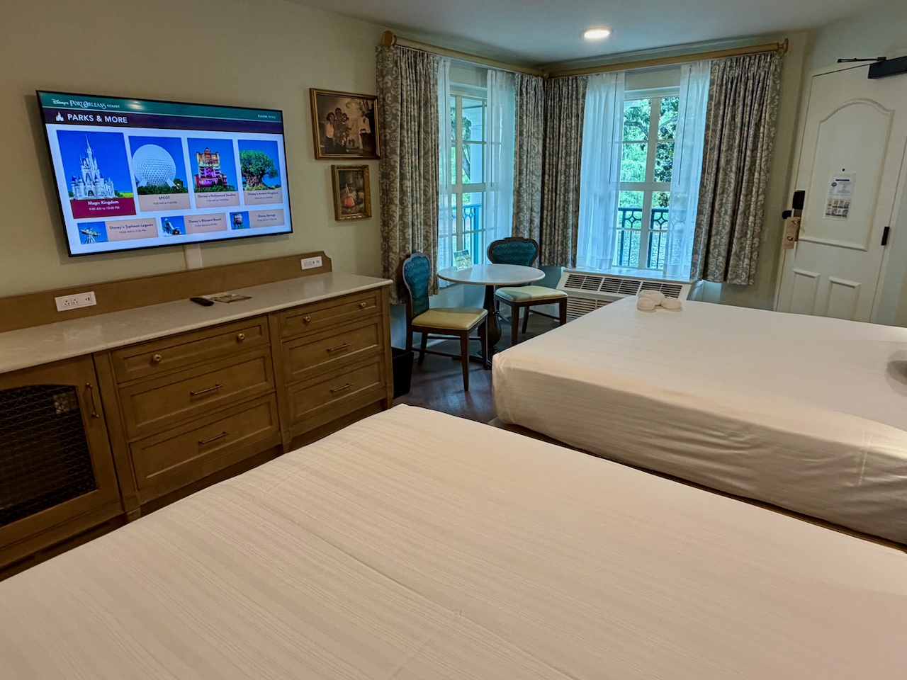 Preferred guest room with two queen beds at Port Orleans Riverside