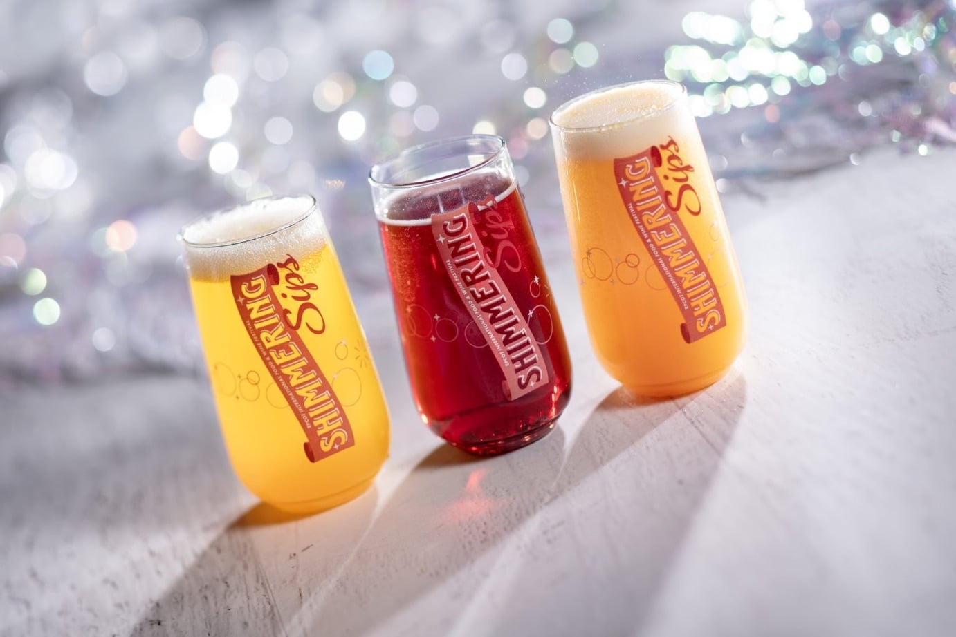 Mimosa Flight from Shimmering Sips