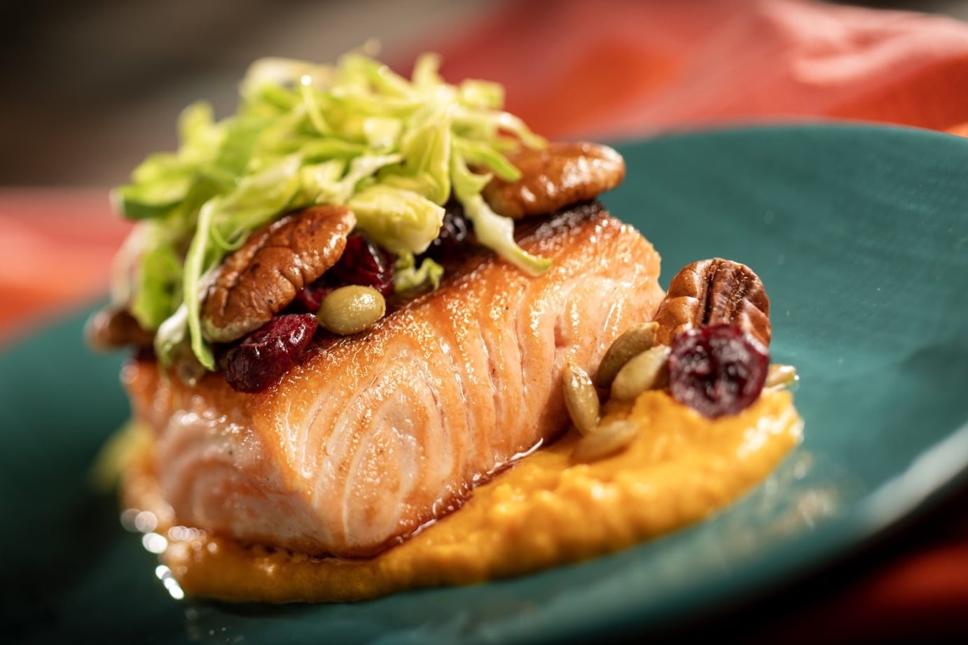 Cast Iron-seared River Trout at Bramblewood Bites