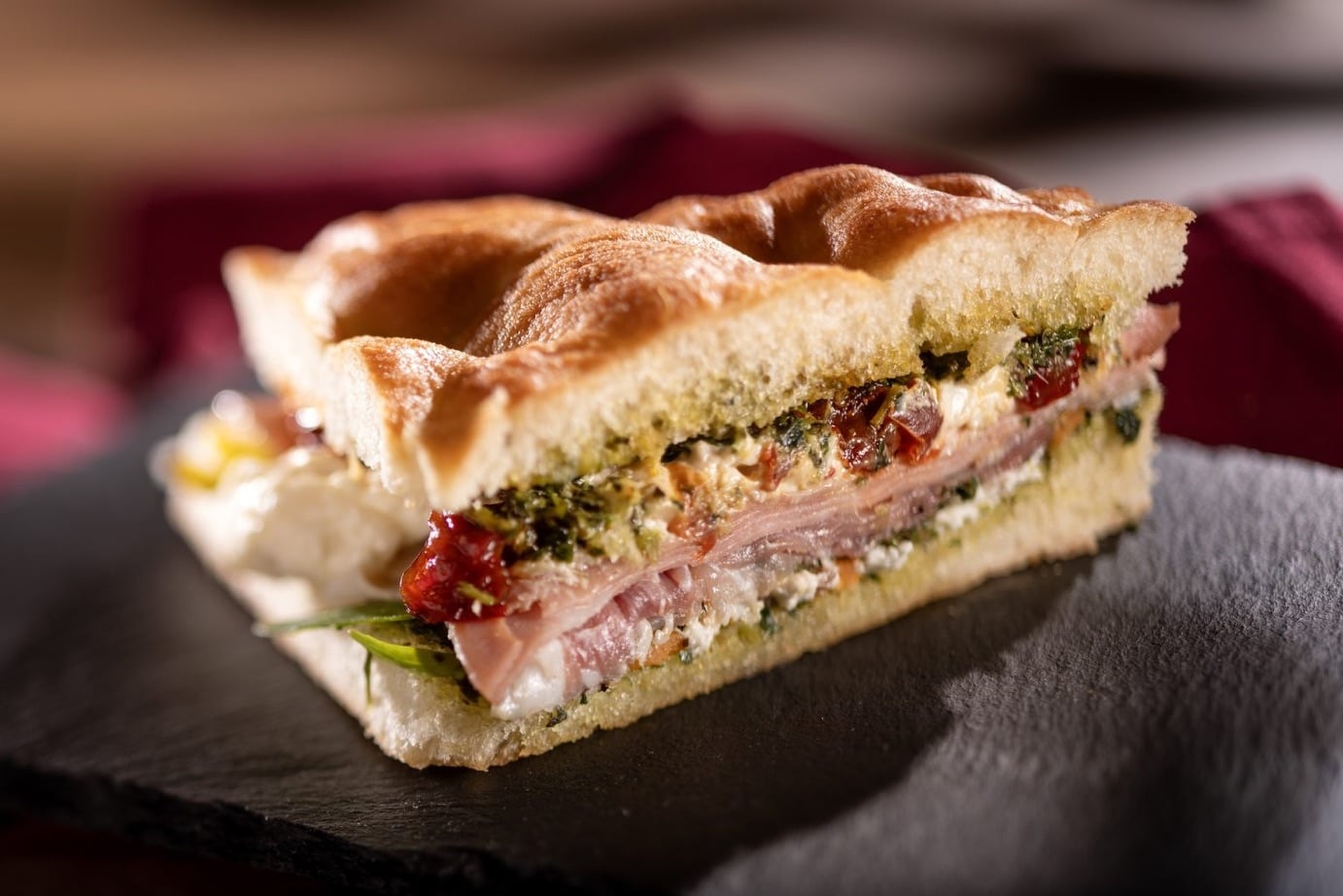 Schiacciata Sandwich at Forest and Field
