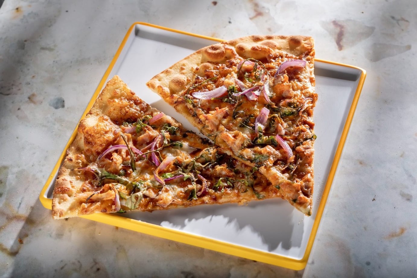 BBQ Braai Chicken Pizza at Connections Eatery