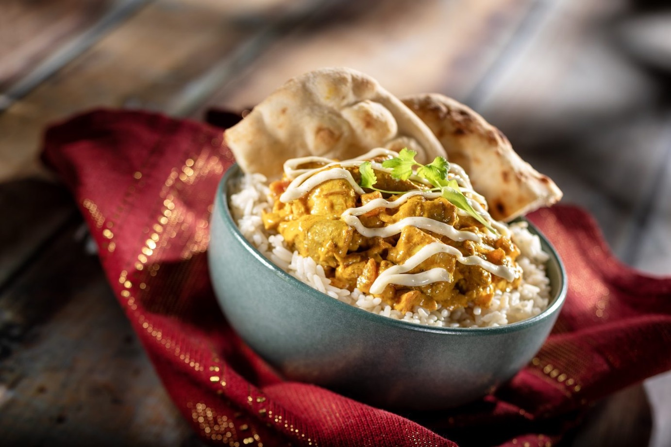 Chicken Tikka Masala at the India marketplace