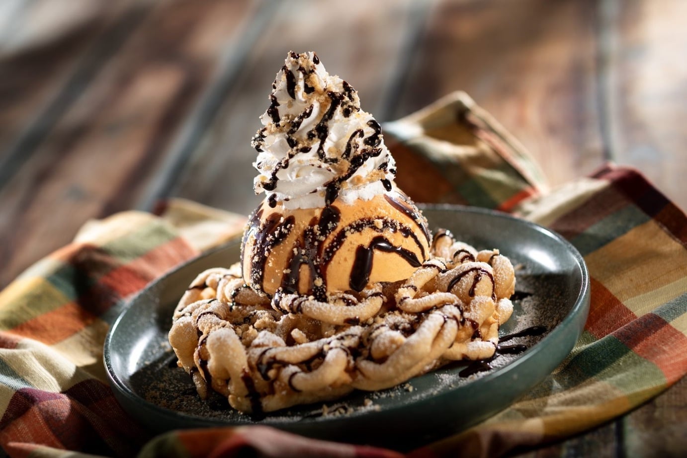 Pumpkin Pie Funnel Cake