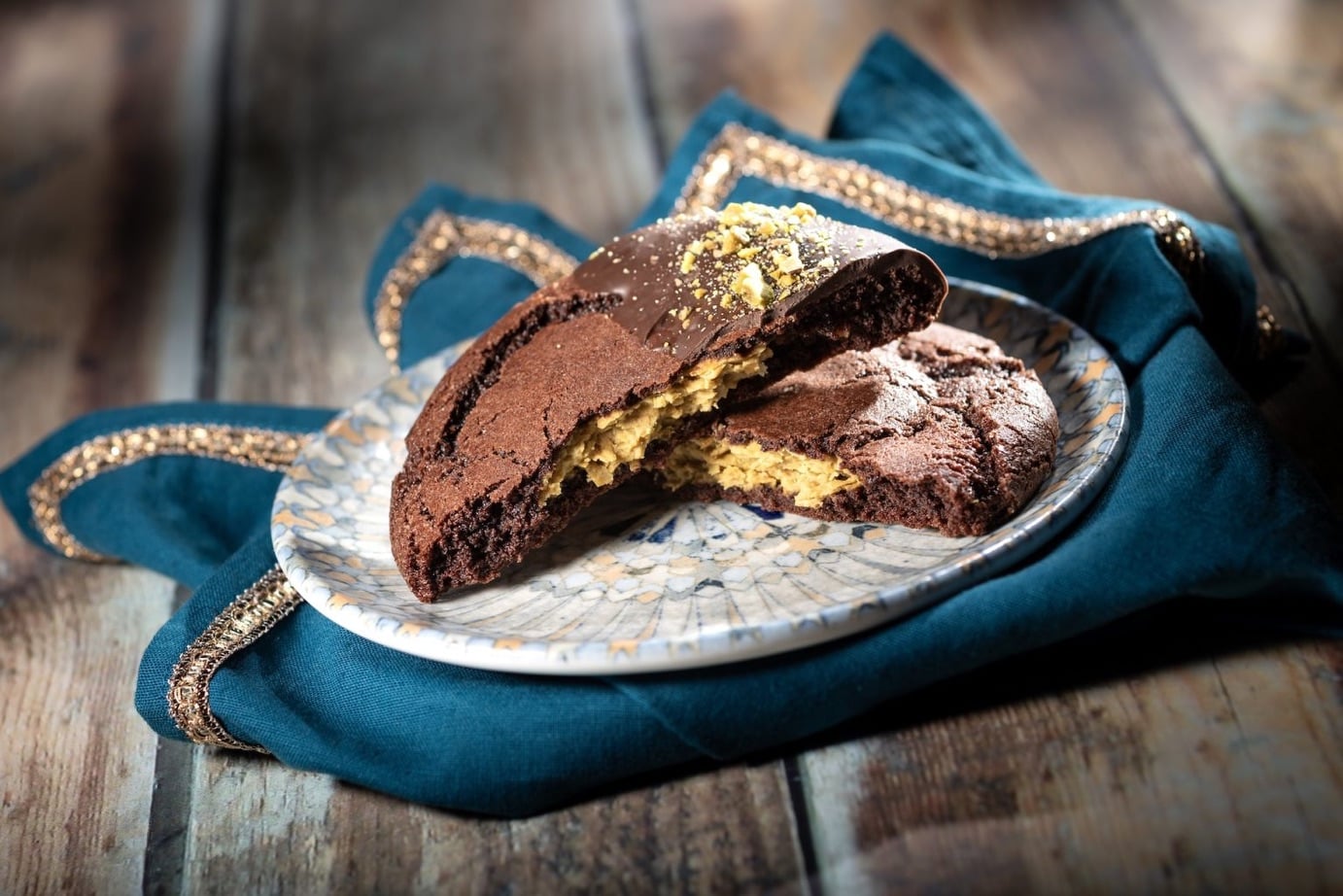 Chocolate-Pistachio Cookie at Tangierine Cafe