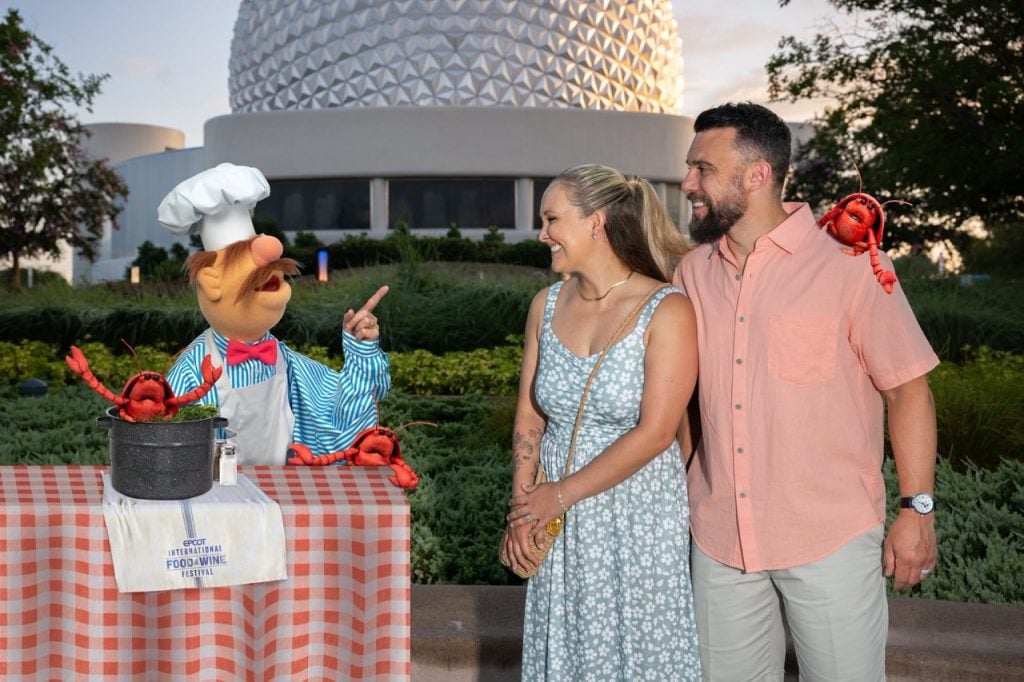 Food Wine Photo Op 2 Large | WDWINFO.COM Fun New Disney Photo Ops for EPCOT’s Food & Wine Food Wine Photo Op 2 Large
