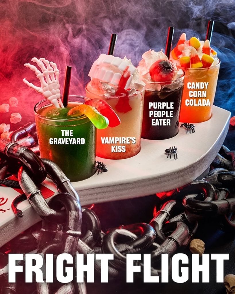 Fright Flight Large | WDWINFO.COM Splitsville Disney Springs Offering New Halloween Treats Fright Flight Large