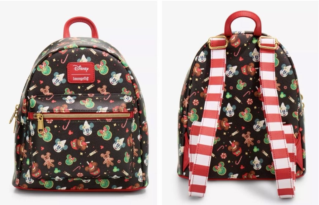 Hot Topic Loungefly Disney Candy Cane Mini Large | WDWINFO.COM New Disney & Pixar Loungefly Styles for Hot Topic! Hot Topic Loungefly Disney Candy Cane Mini Large
