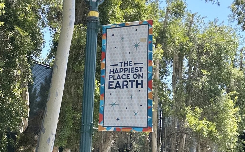 disneyland banners