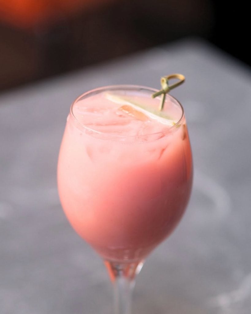 Jazz Kitchen Downtown Disney Pink Drink Large | WDWINFO.COM New Delicious Reasons to Visit Jazz Kitchen in Downtown Disney Jazz Kitchen Downtown Disney Pink Drink Large