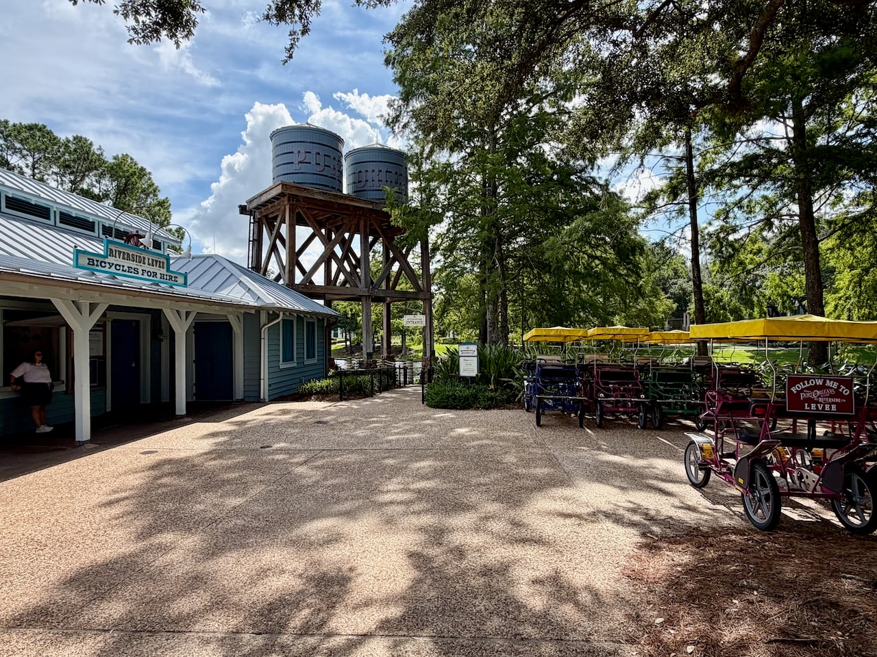 Bicycle and Surrey bike rentals at Port Orleans Riverside