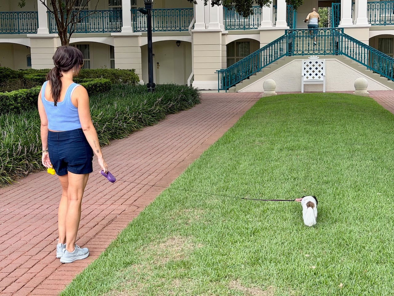 Dog-friendly guest area at Disney’s Port Orleans Resort – Riverside