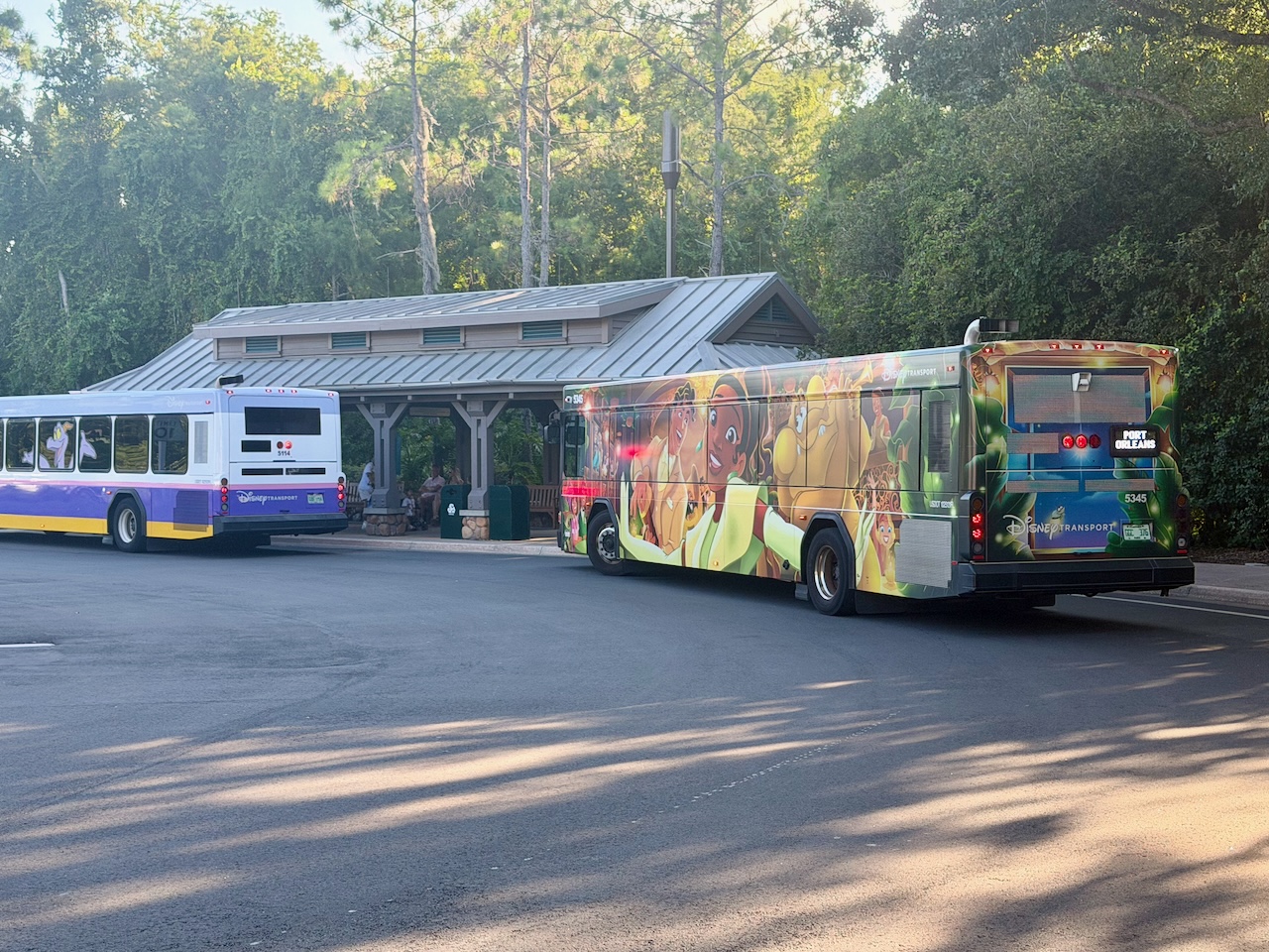 South Depot bus stop at Port Orleans Riverside