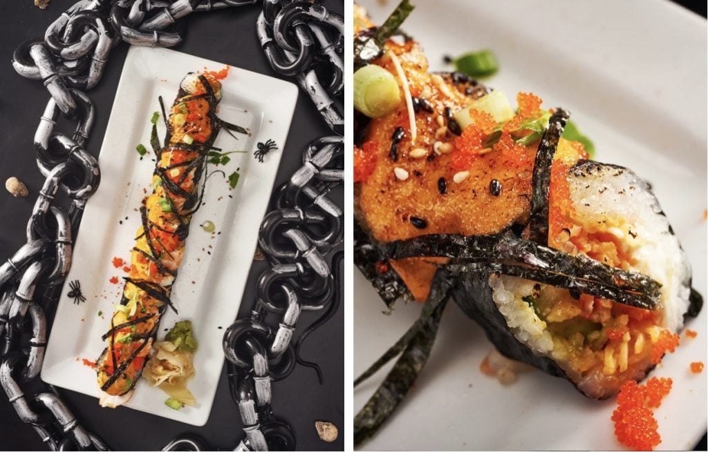 Splitsville Roll Large | WDWINFO.COM Splitsville Disney Springs Offering New Halloween Treats Splitsville Roll Large