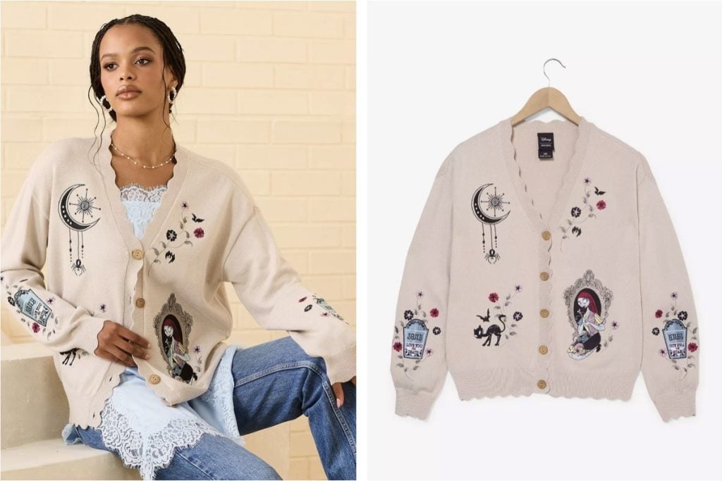 The Nightmare before Christmas BoxLunch Cardigan Large | WDWINFO.COM New ‘The Nightmare Before Christmas’ Merch at BoxLunch The Nightmare before Christmas BoxLunch Cardigan Large