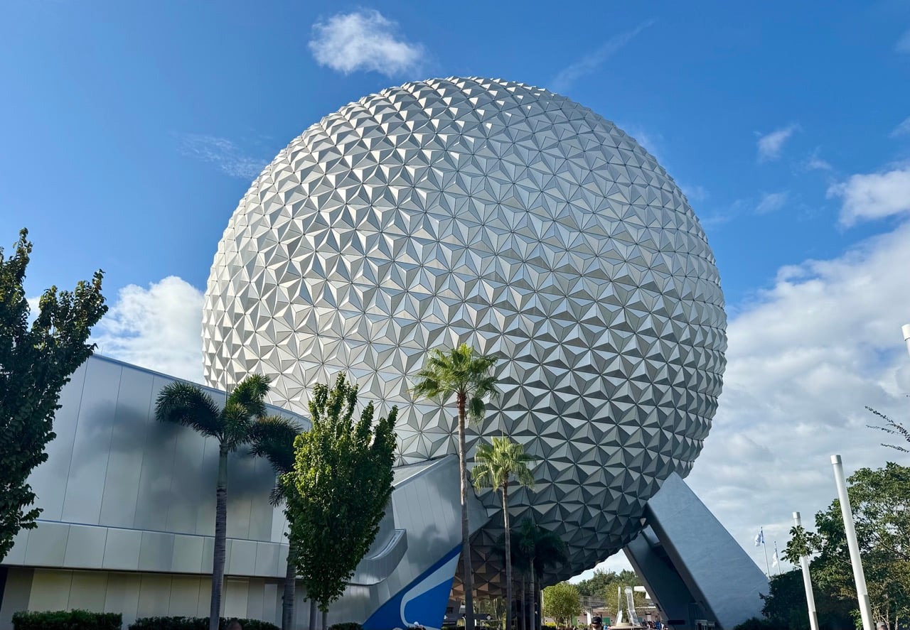 New Food & Wine Plans? Keep These Top Disney Tips in Mind WDW Zoe Wood 2025 EPCOT Ball Side Large