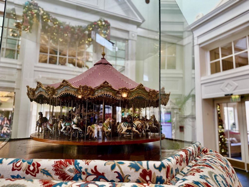carousel miniature model_disneys boardwalk inn-chloe 4 | WDWINFO.COM A Closer Look at the Historic Carousel Inside Disney’s BoardWalk Inn carousel miniature model_disneys boardwalk inn-chloe 4
