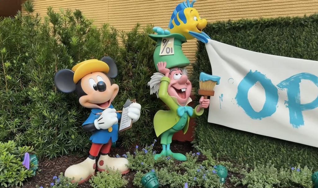 dhs walt disney animation studios open house sign - 3 | WDWINFO.COM NEW ‘Open House’ Sign Arrives at Disney’s Hollywood Studios dhs walt disney animation studios open house sign - 3