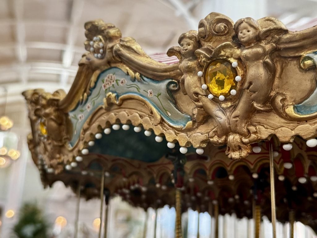 disneys boardwalk mini carousel-2026-chloe 13 | WDWINFO.COM A Closer Look at the Historic Carousel Inside Disney’s BoardWalk Inn disneys boardwalk mini carousel-2026-chloe 13