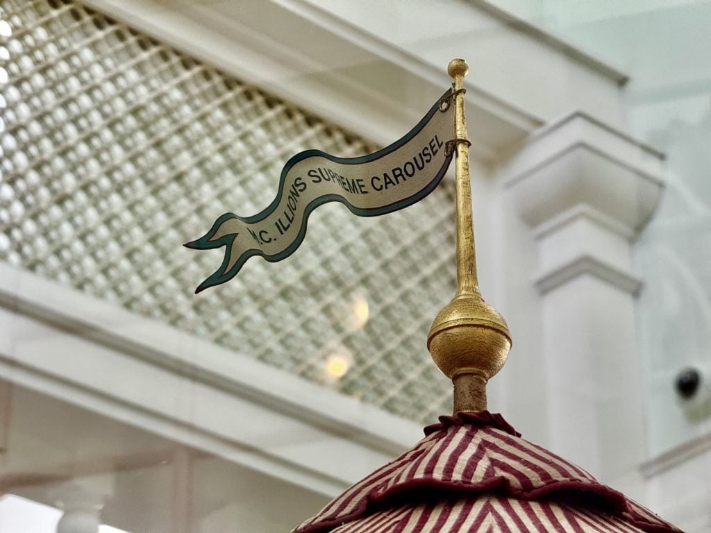 disneys boardwalk mini carousel-2026-chloe 15 | WDWINFO.COM A Closer Look at the Historic Carousel Inside Disney’s BoardWalk Inn disneys boardwalk mini carousel-2026-chloe 15