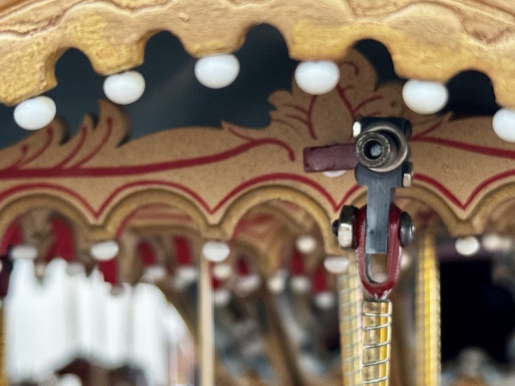 disneys boardwalk mini carousel-2026-chloe 18 | WDWINFO.COM A Closer Look at the Historic Carousel Inside Disney’s BoardWalk Inn disneys boardwalk mini carousel-2026-chloe 18