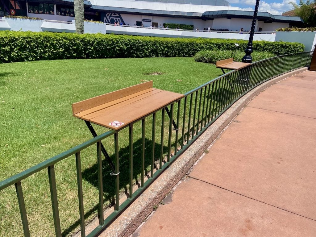 epcot tables trash cans - 3 | WDWINFO.COM EPCOT Has a New Solution to Its Trash Can Table Problem epcot tables trash cans - 3