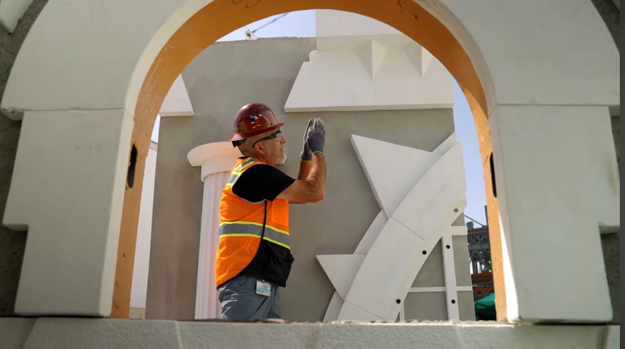 Disney Takes Us Behind the Walls of Major Disney World Projects wdw dhs building monstropolis - 1