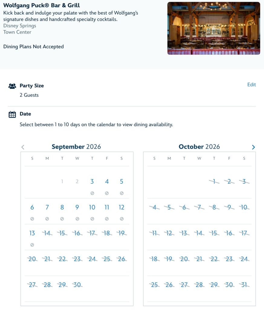 wdw-wolfgang-puck-res-calendar | WDWINFO.COM Is Wolfgang Puck Bar & Grill Closing at Disney Springs? wdw-wolfgang-puck-res-calendar