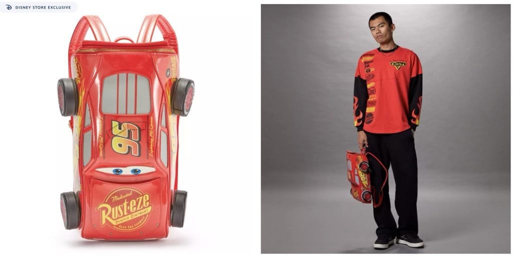 Cars Bag Large | WDWINFO.COM New Disney Merch: Nike, Cars, Loungefly & More! Cars Bag Large