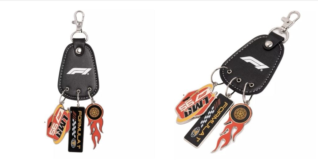 Cars F1 Charm Large | WDWINFO.COM New Disney and Pixar’s Cars with Formula 1 Merchandise Cars F1 Charm Large