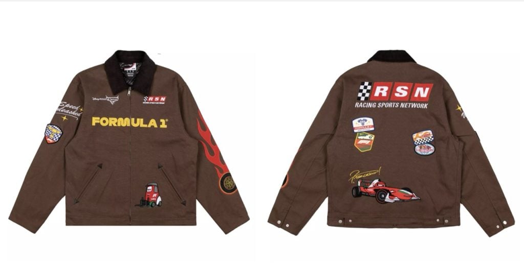 Cars F1 Jacket Large | WDWINFO.COM New Disney and Pixar’s Cars with Formula 1 Merchandise Cars F1 Jacket Large