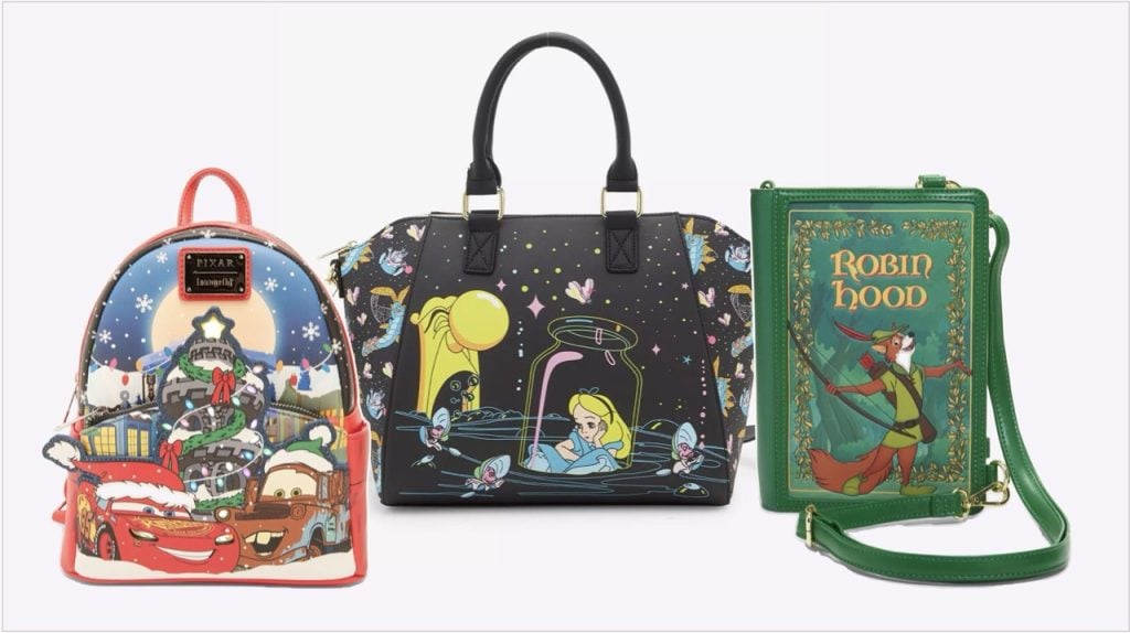 3 New Disney Loungefly Styles You Might Have Missed DIsney Loungefly Header Large