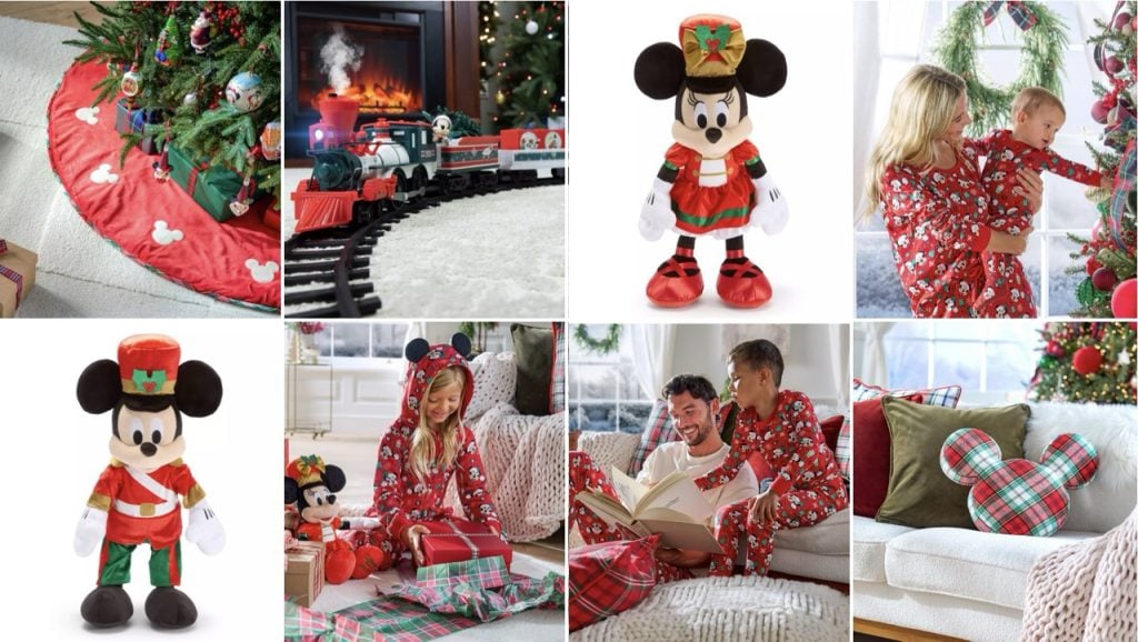 New Disney Merch: The Holidays, Matching PJ Drop! Disney Holiday Header Large