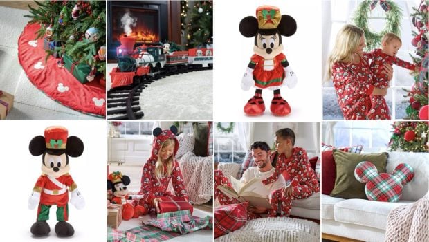 New Disney Merch: The Holidays, Matching PJ Drop! Disney Holiday Header Large