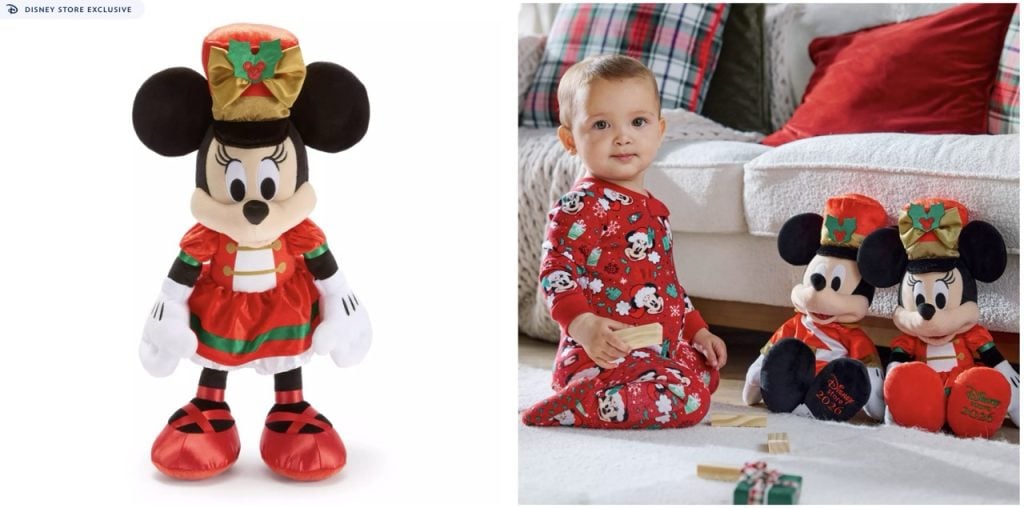 Disney Holiday Minnie Large | WDWINFO.COM New Disney Merch: The Holidays, Matching PJ Drop! Disney Holiday Minnie Large