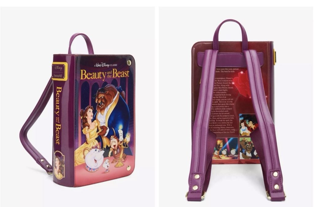 Disney Loungefly Beauty and the beast bag Large | WDWINFO.COM ICYMI: The Disney Loungefly Bags That Entered the Chat Quietly Disney Loungefly Beauty and the beast bag Large
