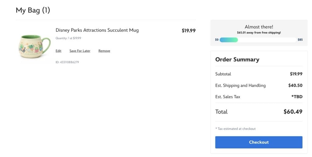 Disney Mug Large | WDWINFO.COM Select Disney Store International Websites to Close Disney Mug Large