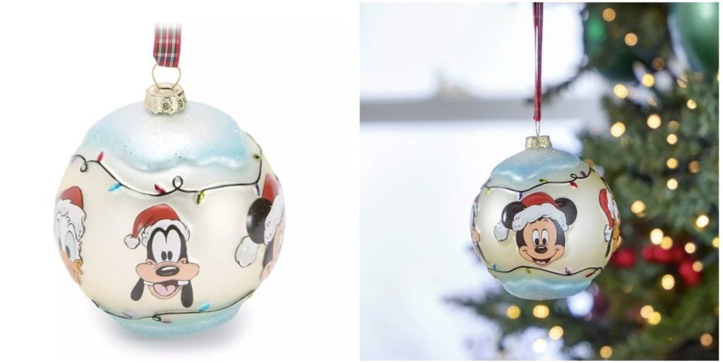 Disney Ornamanet Ball Large | WDWINFO.COM New Disney Merch: Glass Christmas Ornaments & More Disney Ornamanet Ball Large