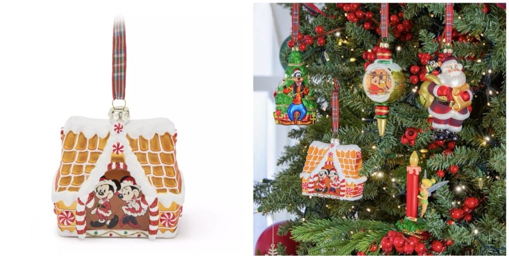 Disney Ornamanet House Large | WDWINFO.COM New Disney Merch: Glass Christmas Ornaments & More Disney Ornamanet House Large