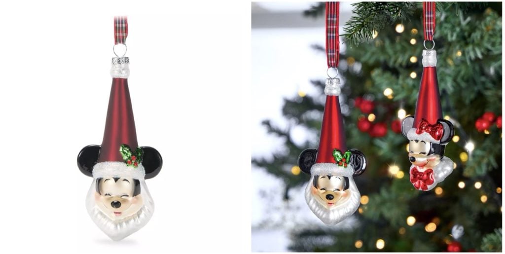 Disney Ornamanet Mickey Large | WDWINFO.COM New Disney Merch: Glass Christmas Ornaments & More Disney Ornamanet Mickey Large