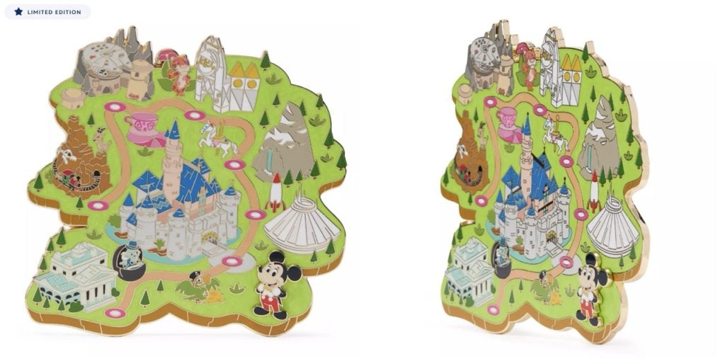 Disney Pin Trading DLR Large | WDWINFO.COM New Gear for Disney Pin Traders & Fast-Selling Park Map Pins Disney Pin Trading DLR Large