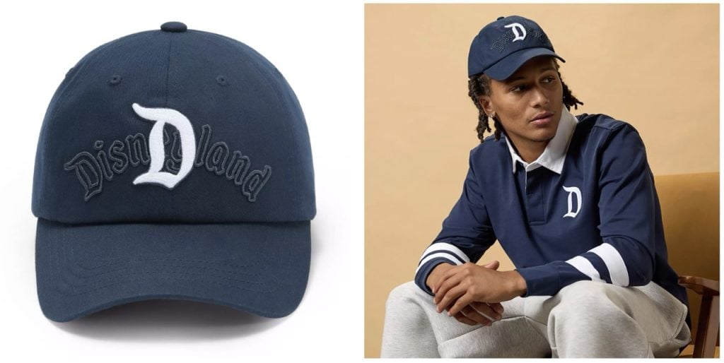 Disney merch Blue Cap Large | WDWINFO.COM New Disney Merch: Disneyland ‘D’ Collection Arrives Disney merch Blue Cap Large