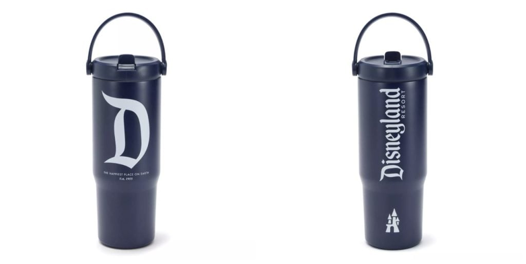 Disney merch D Blue Drink Large | WDWINFO.COM New Disney Merch: Disneyland ‘D’ Collection Arrives Disney merch D Blue Drink Large